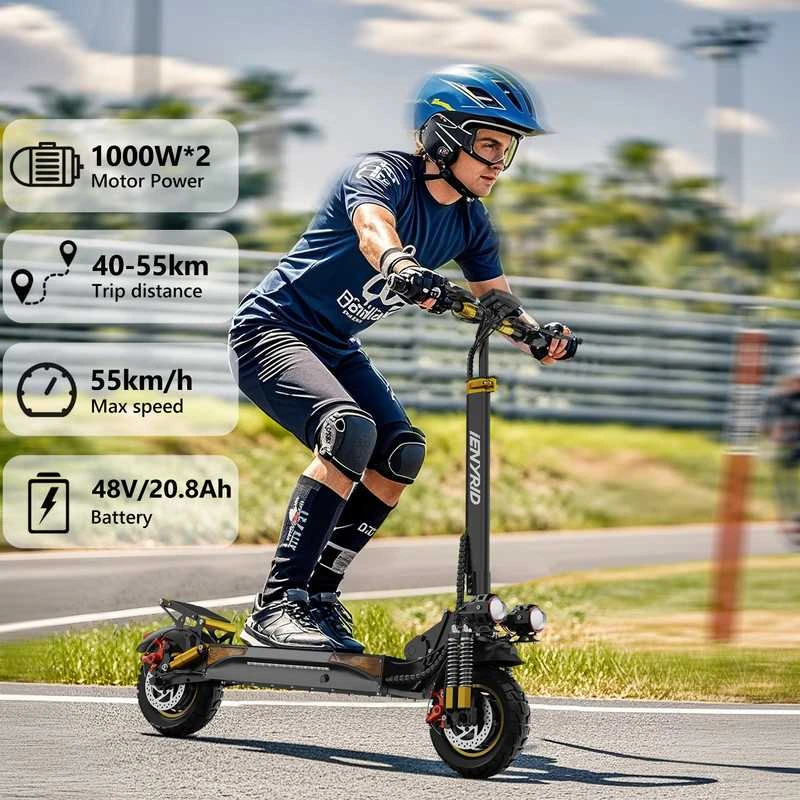 Elektrinis paspirtukas Ienyrid ES6, 10", 2000W, 20,8Ah