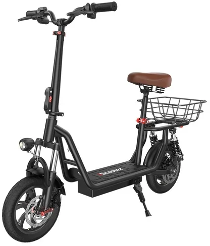 Elektrinis paspirtukas iScooter i12, 12", 500W, juodas