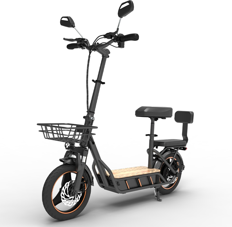 Elektrinis paspirtukas KuKirin C1 Pro, 14", 500W, 26Ah, juodas