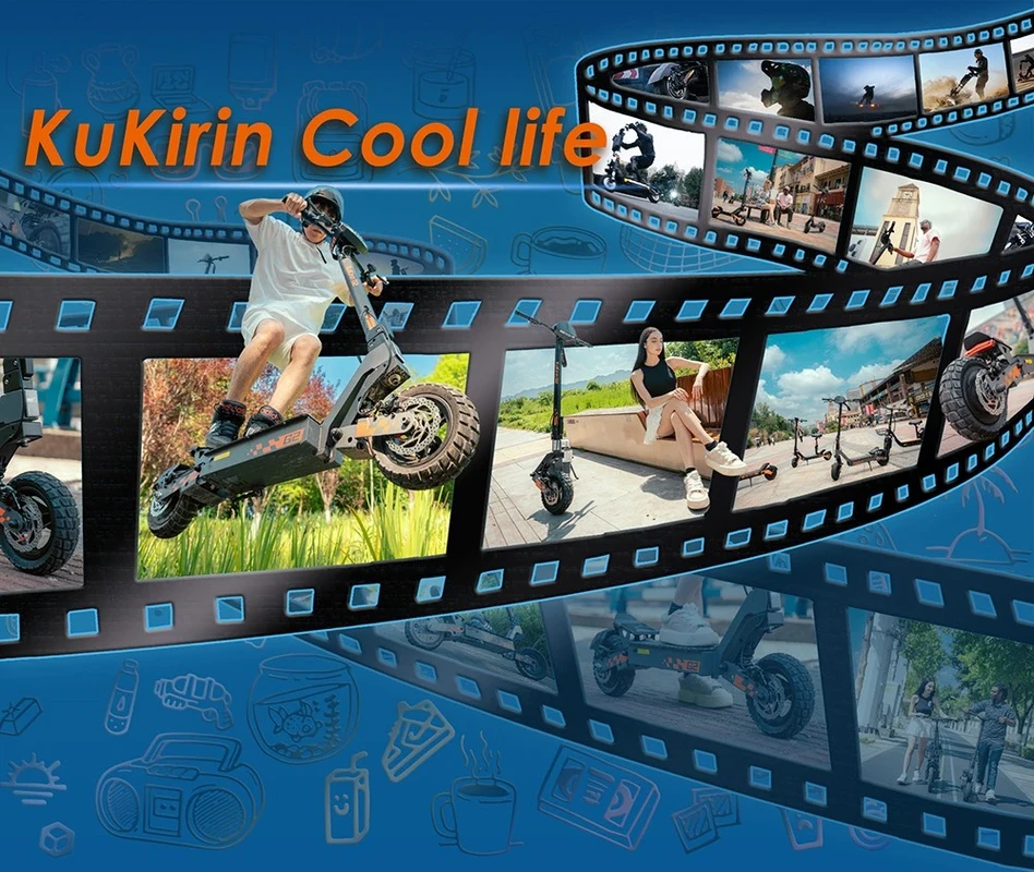 Elektrinis paspirtukas KuKirin G2, 10", 800W, 15Ah, juodas