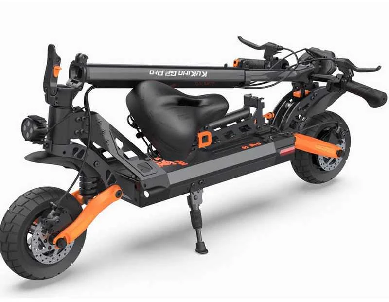 Elektrinis paspirtukas KuKirin G2 Pro, 9", 600W, 15,6Ah, juodas