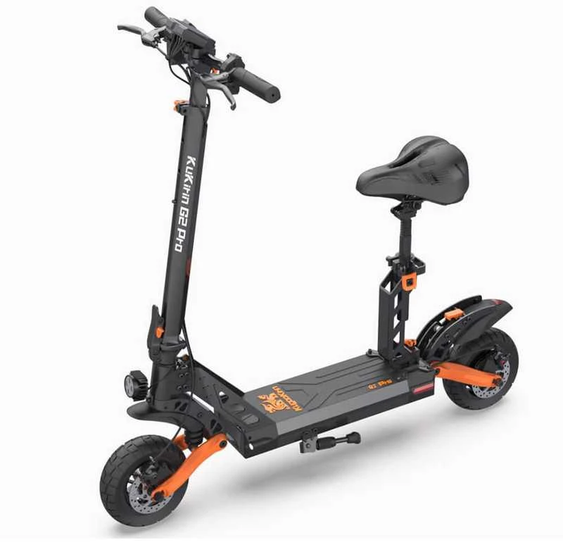 Elektrinis paspirtukas KuKirin G2 Pro, 9", 600W, 15,6Ah, juodas