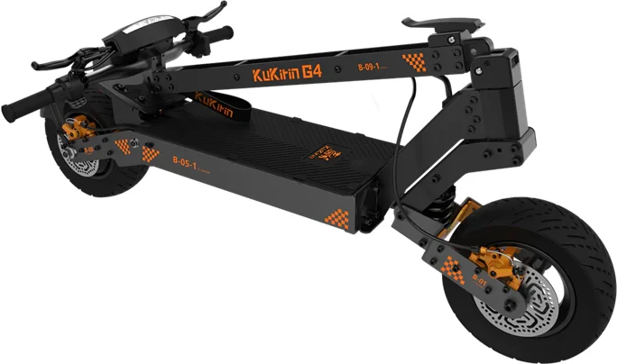 Elektrinis paspirtukas KuKirin G4, 11", 2000W, 20Ah, juodas