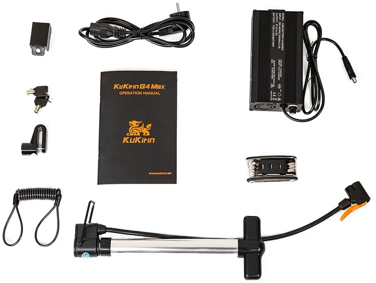 Elektrinis paspirtukas KuKirin G4 Max, 12", 3200W, 35,2Ah, juodas