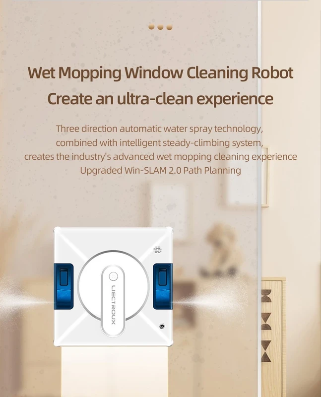 Langų valymo robotas Liectroux YW509