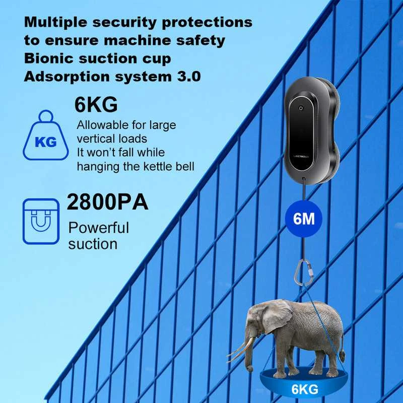 Langų valymo robotas Liectroux YW810