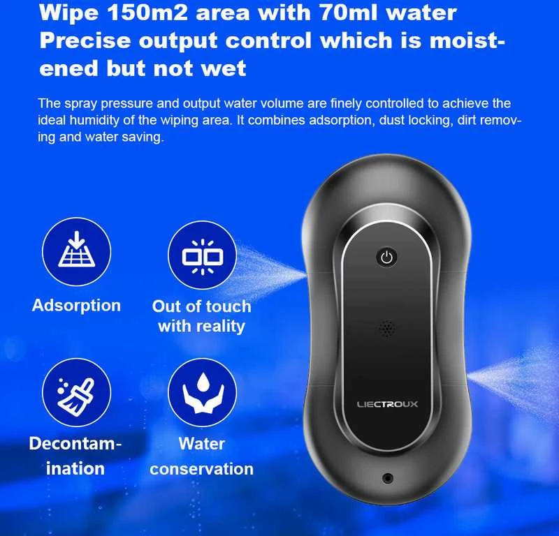 Langų valymo robotas Liectroux YW810