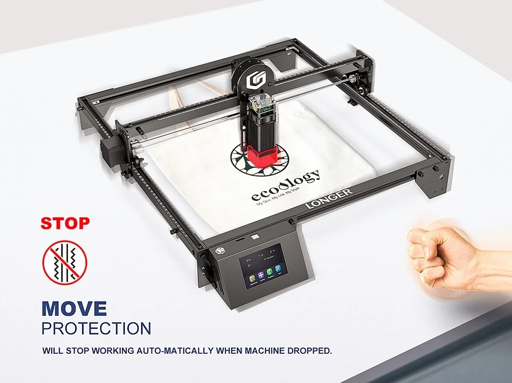 Lazerinės graviravimo/pjovimo staklės Longer Ray5 10W