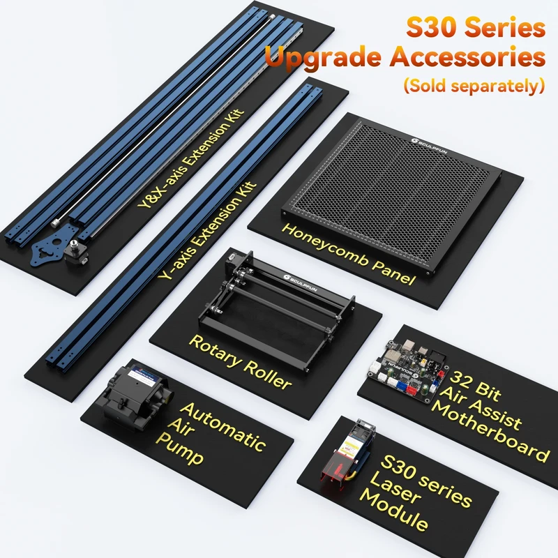 Lazerinės pjovimo staklės Sculpfun S30 Pro 10W