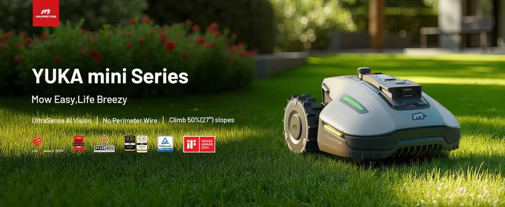 Vejos (žolės) pjovimo robotas MAMMOTION YUKA Mini 700