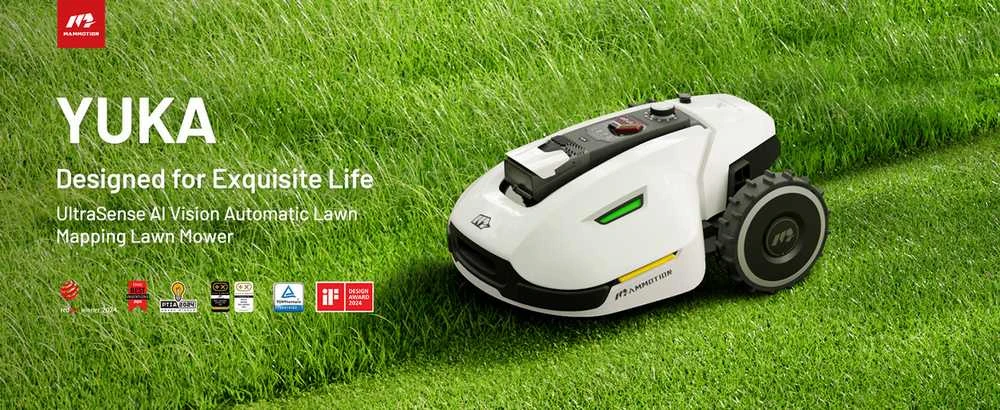 Vejos (žolės) pjovimo robotas MAMMOTION YUKA 2000