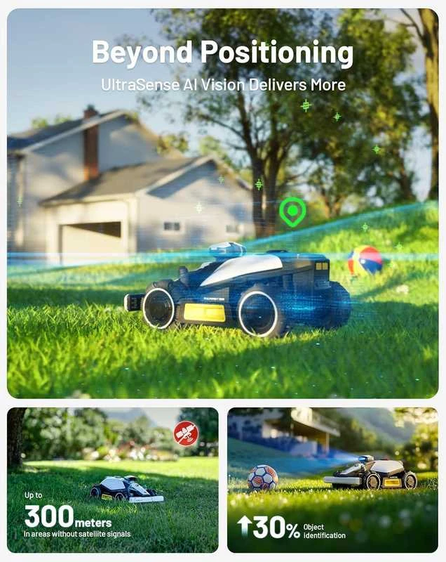 Vejos (žolės) pjovimo robotas MAMMOTION LUBA Mini AWD 800