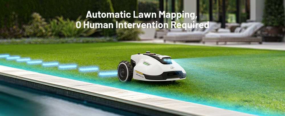 Vejos (žolės) pjovimo robotas MAMMOTION YUKA 2000