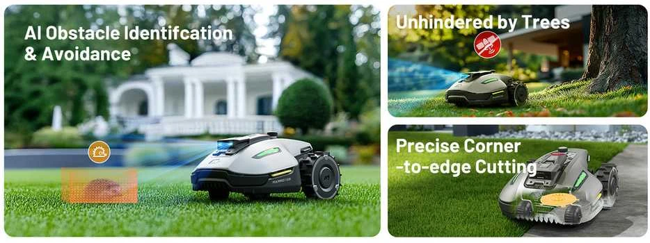 Vejos (žolės) pjovimo robotas MAMMOTION YUKA Mini 700