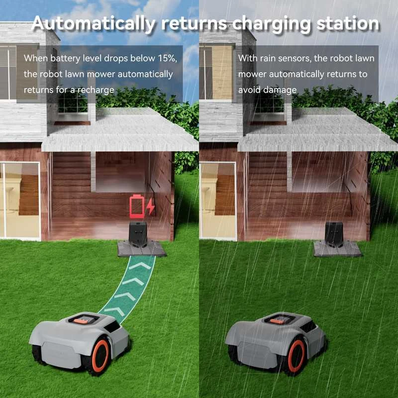 Vejos (žolės) pjovimo robotas Redkey MGC1000