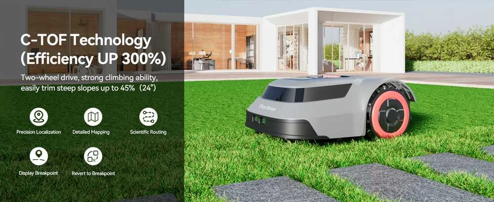 Vejos (žolės) pjovimo robotas Redkey MGC1000