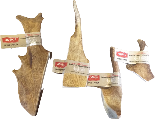 4DOGS S HARD su poroża jelenia 10cm