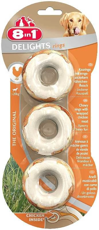 8in1 Žiedai su vištiena