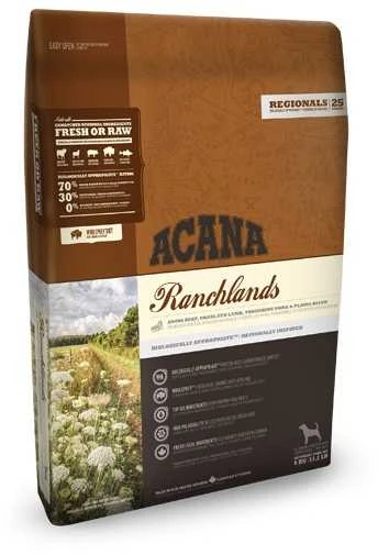 Šunų Maistas - Acana Highest Protein Ranchlands 6 Kg