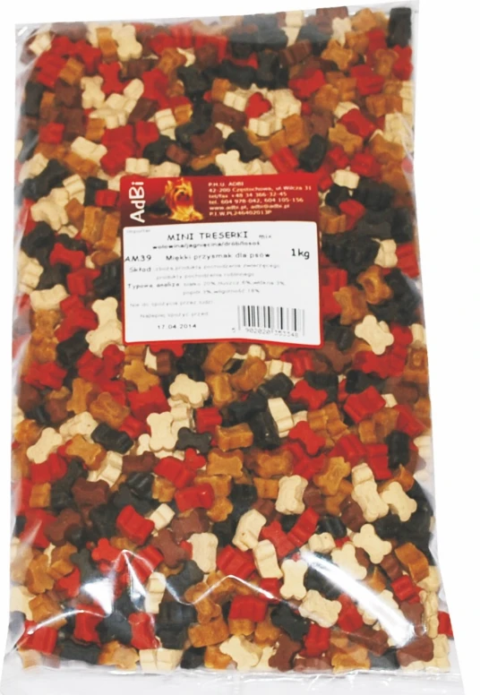 ADBI MIĘSNE TRESERKI MINI MIX 1kg
