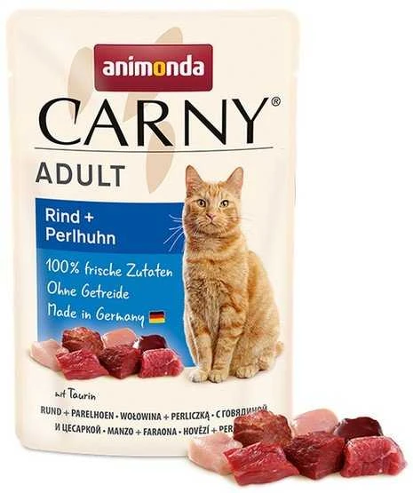 Animoda Drėgnas Kačių Maistas - ANIMONDA Carny Suaugusiems Jautiena Ir Paukštiena 85 g