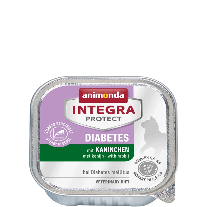 Animoda Kačių Maistas - ANIMONDA Integra Protect Diabetes Su Kiaušiniu Drėgnas 100g