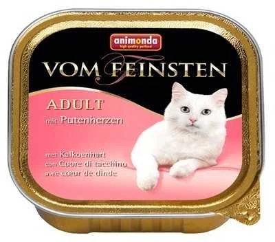 Animoda Animonda Vom feinsten classic su kalakutų širdelėmis, 100g kons.katėms