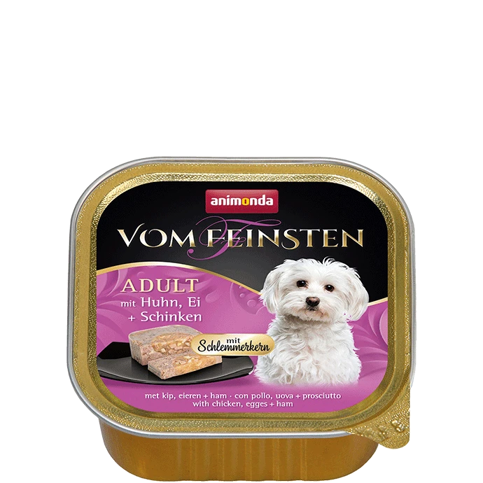 Animoda animonda Vom Feinsten Gourmet core with vištiena, egg + ham Egg, vištiena, Ham Adult 150 g