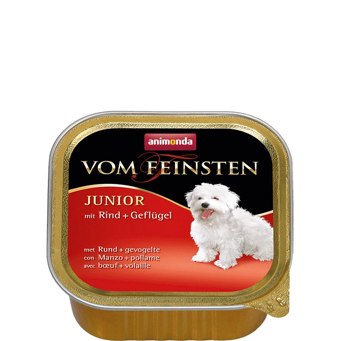 Animoda Animonda Vom feinsten puppy 150g konservai jauniems šunims su jautiena ir paukštiena MR