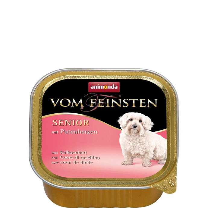 Animoda Šunų Maistas - Animonda Vom Feinsten Senior Kalakutienos Širdelės 150 g