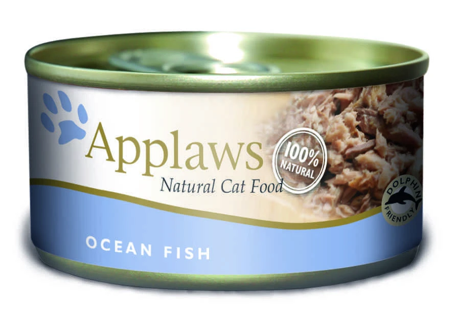 APPLAWS Ocean žuvis in Broth – šlapias kačių maistas – 70g