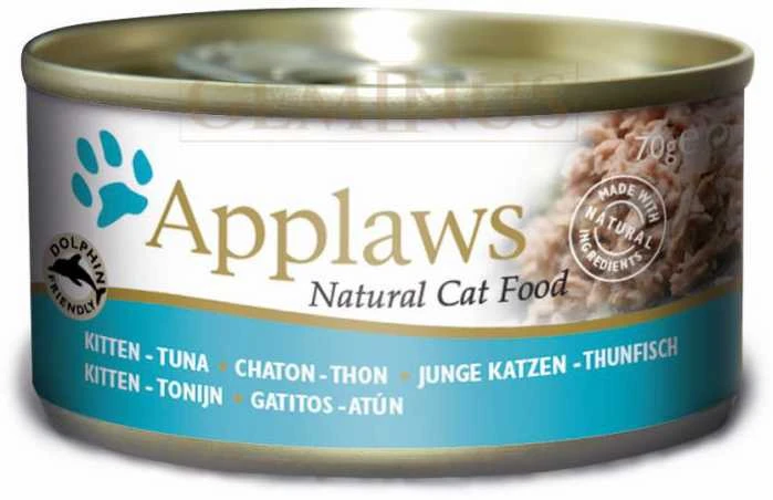 APPLAWS Kitten Tuno filė želė - šlapias kačių maistas - 70g