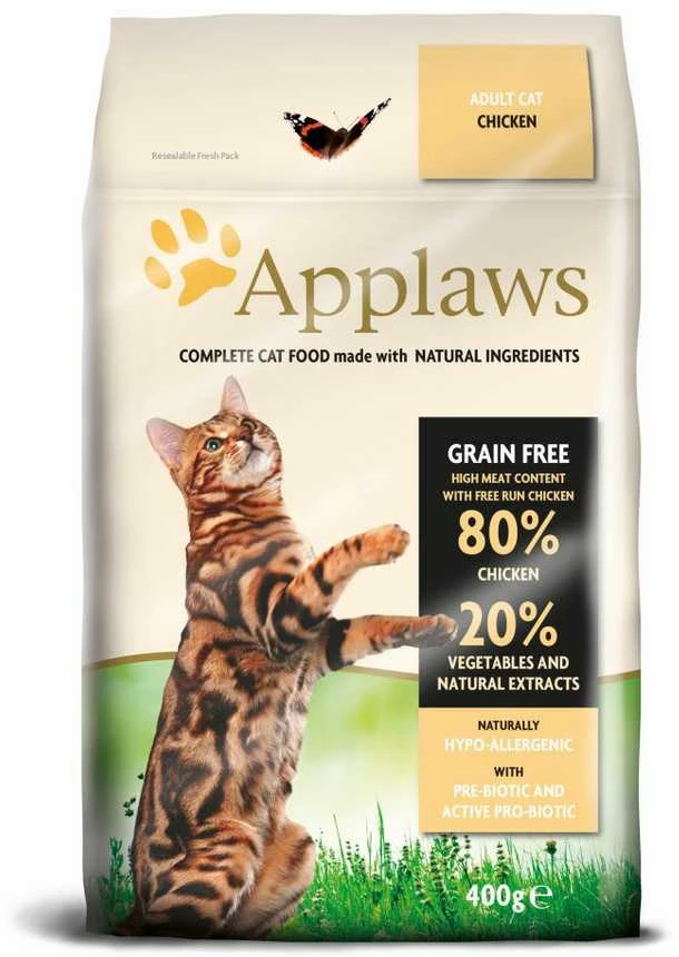 APPLAWS sausas kačių ėdalas suaugusioms katėms, 400g