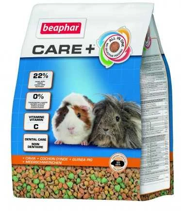 Beaphar CARE+ jūrų kiaulyčių pašaras 1,5kg