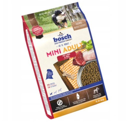 bosch Dog MINI ADULT Lamb & Rice 3kg