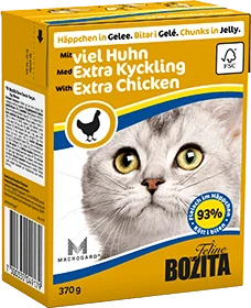 Kačių Maistas - BOZITA Vištiena želėje 370 g
