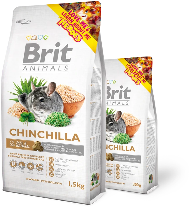 BRIT Animals maistas šinšiloms 300g