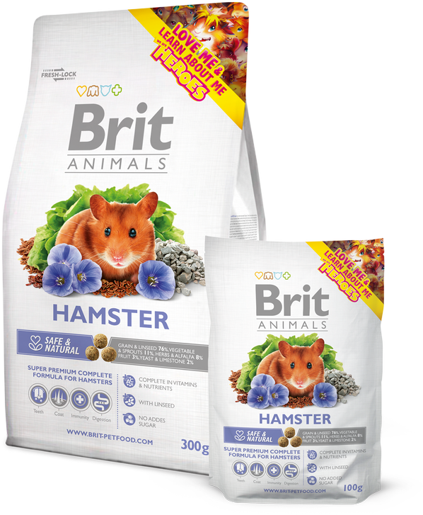 BRIT Animals maistas žiurkėnams 100g
