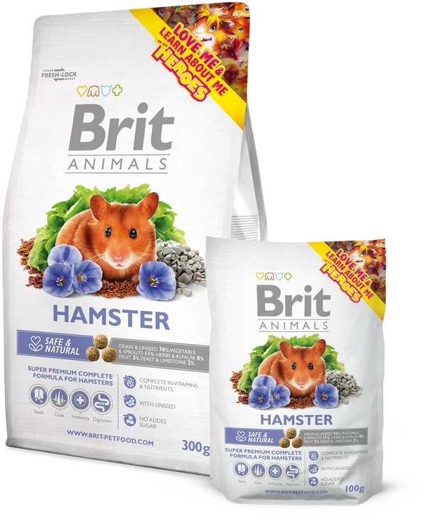 BRIT Animals maistas žiurkėnams 300g