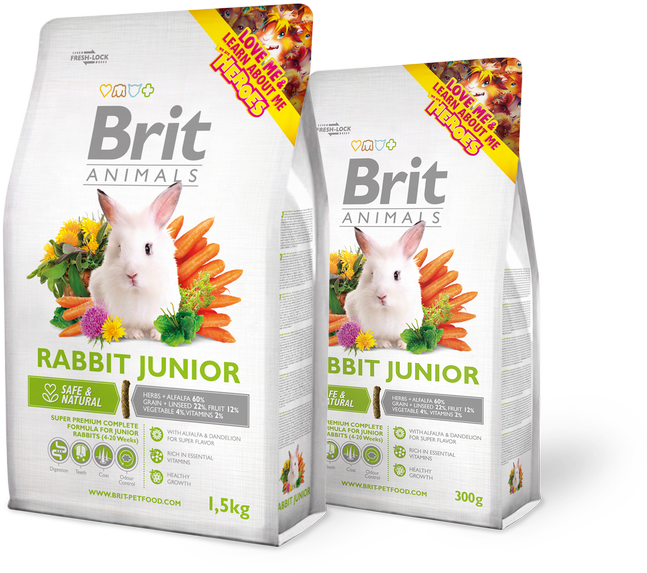BRIT Animals maistas jauniems triušiams 300g