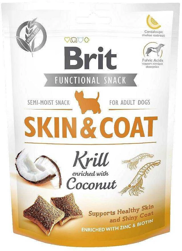 Šunų Skanėstai - Brit Funkcionalus Užkandis Su Kriliu 150g
