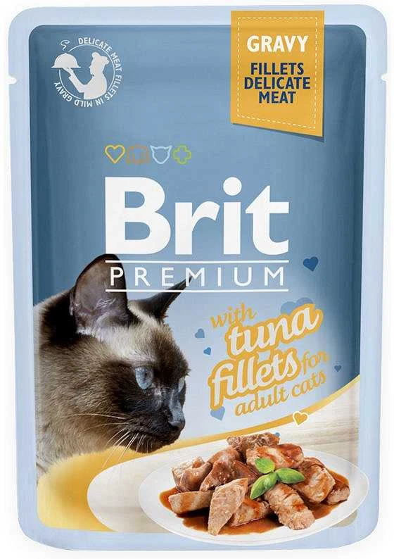 ĖDALAS KATĖMS BRIT tunas GRAVY 85 G