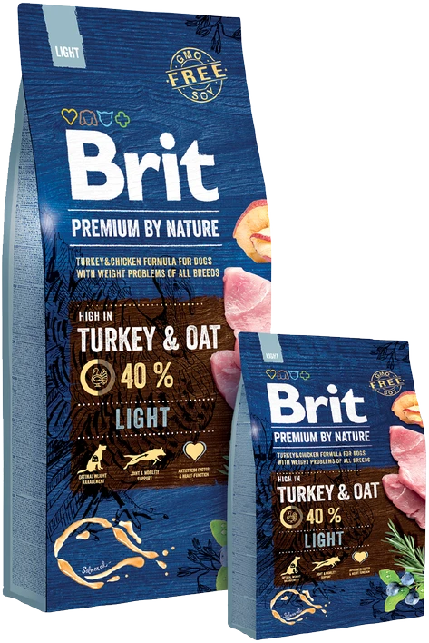 BRIT PREMIUM Dog by Nature Light 3kg