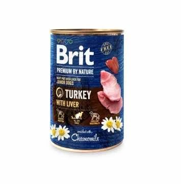 Brit_Premium Konservuotas ėdalas šunims Brit Premium with Liver 800g