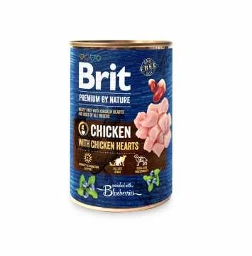 Brit_Premium Konservuotas ėdalas šunims Brit Premium with vištiena 800g