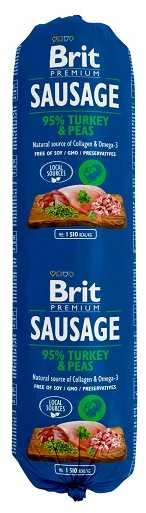 Brit_Premium Brit Premium dešra su kalakutiena ir žirneliais, 800g