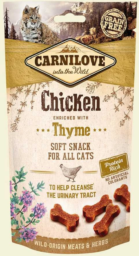 Carni Love Carnilove Cat skanėstas Vištiena praturtinta čiobreliais 50g
