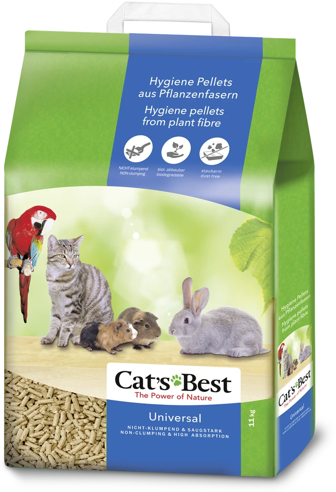 Cat's Best Universal granuliuotas natūralus universalus pjuveninis kraikas 20L