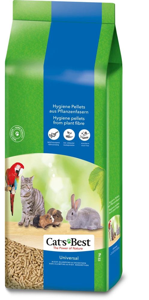 Cat's Best Universal granuliuotas natūralus universalus pjuveninis kraikas 40L