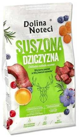 Šunų Maistas - DOLINA NOTECI Premium Džiovinta Žvėriena 9kg Be Grūdų 26% Baltymų
